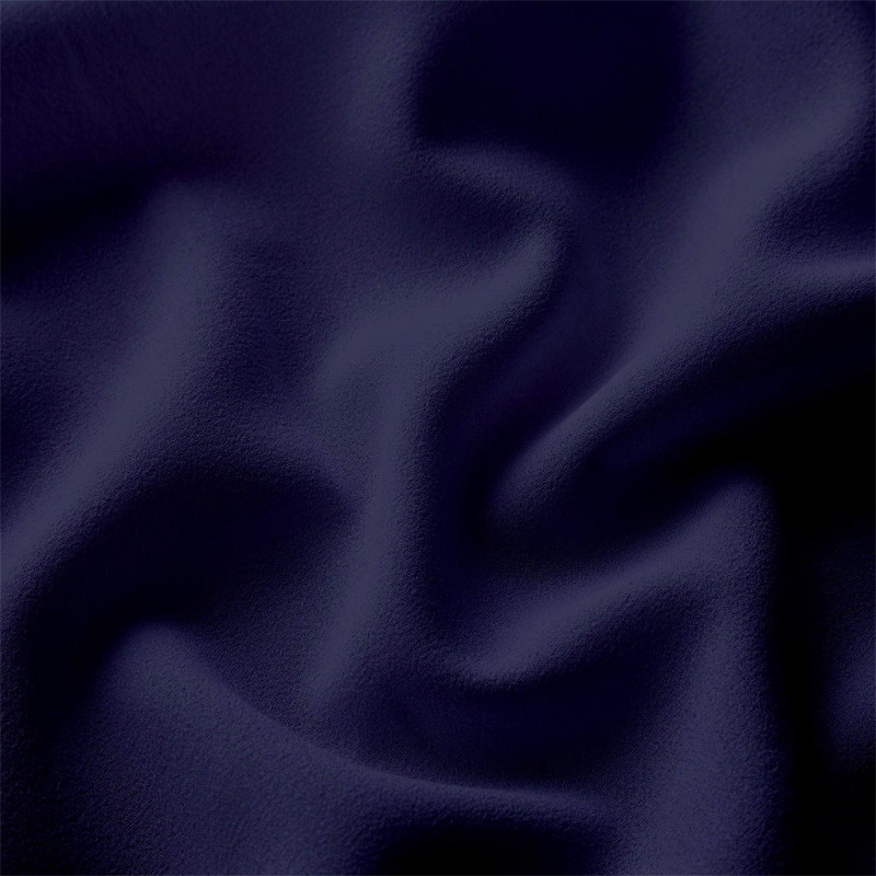 Georgette Crepe MARINE Navy Blue